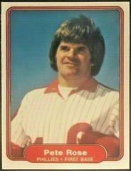 Pete Rose #256 Baseball Cards 1982 Fleer Prices