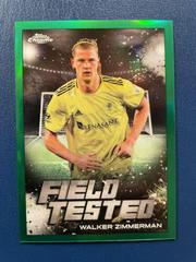 Walker Zimmerman [Green] #FT-13 Soccer Cards 2022 Topps Chrome MLS Field Tested Prices