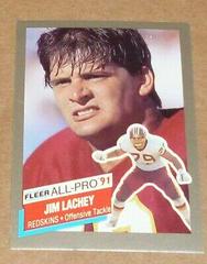 Jim Lachey Football Cards 1991 Fleer All Pro Prices