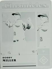 Bobby Miller [Printing Plates] Baseball Cards 2023 Panini Chronicles Prices