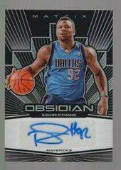 DeShawn Stevenson Basketball Cards 2019 Panini Obsidian Matrix Autographs Prices