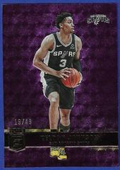 Keldon Johnson [Purple] #45 Basketball Cards 2021 Panini Donruss Elite Prices