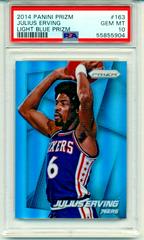 Julius Erving [Light Blue Prizm] #163 Basketball Cards 2014 Panini Prizm Prices