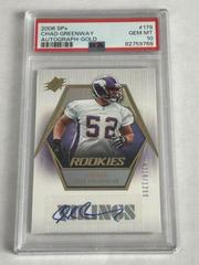 Chad Greenway [Autograph Gold] #179 Football Cards 2006 Spx Prices