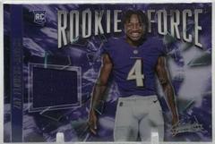 Zay Flowers #RF-14 Football Cards 2023 Panini Absolute Rookie Force Prices
