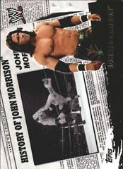John Morrison Wrestling Cards 2010 Topps WWE History Of Prices