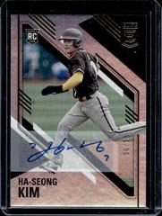 Ha Seong Kim [Autographs Gold] Baseball Cards 2021 Panini Chronicles Elite Prices