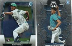 Eury Perez Baseball Cards 2023 Panini Chronicles Mosaic Prices