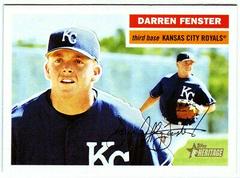 Darren Fenster #365 Baseball Cards 2005 Topps Heritage Prices