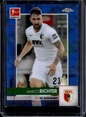Marco Richter [Blue Wave Refractor] Soccer Cards 2020 Topps Chrome Bundesliga Prices