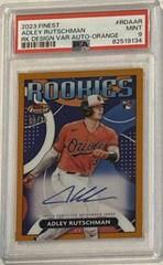 Adley Rutschman [Orange] Baseball Cards 2023 Topps Finest Rookies Design Variation Autographs Prices