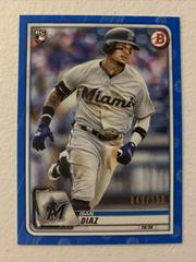 Isan Diaz [Blue] #5 Baseball Cards 2020 Bowman Prices