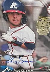 Dansby Swanson [No Signature] Baseball Cards 2018 Topps Archives Prices