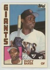 Dusty Baker #5T Baseball Cards 1984 Topps Traded Tiffany Prices
