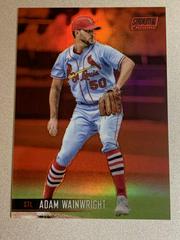 Adam Wainwright [Red] #234 Baseball Cards 2021 Stadium Club Chrome Prices