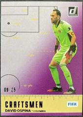 David Ospina [Purple] #24 Soccer Cards 2022 Panini Donruss Craftsmen Prices