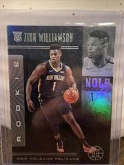 Zion Williamson [Black] #151 Basketball Cards 2019 Panini Illusions Prices