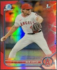 Ben Joyce [Red] #BDC-109 Baseball Cards 2022 Bowman Draft Chrome Prices
