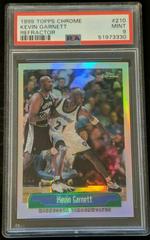Kevin Garnett [Refractor] #210 Basketball Cards 1999 Topps Chrome Prices