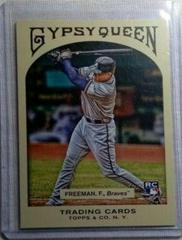 Freddie Freeman Baseball Cards 2011 Topps Gypsy Queen Prices
