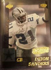 Deion Sanders [HoloGold] Football Cards 1999 Collector's Edge Advantage Prices