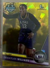Mikaylah Williams [Yellow] #4 Basketball Cards 2023 Bowman Chrome University Sapphire Prices