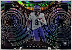 Jordan Addison #11 Football Cards 2023 Panini Obsidian Tunnel Vision Prices