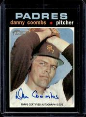 Danny Coombs Baseball Cards 2020 Topps Heritage Real One Autographs Prices