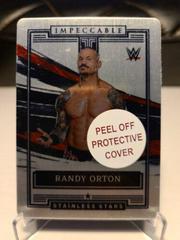 Randy Orton Wrestling Cards 2022 Panini Impeccable WWE Stainless Stars Prices