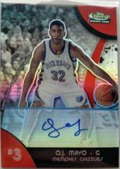 O.J. Mayo [Refractor] Basketball Cards 2007 Finest Prices