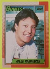 Atlee Hammaker #447 Baseball Cards 1990 Topps Tiffany Prices