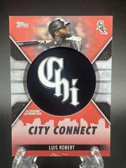 Luis Robert [Red] Baseball Cards 2023 Topps City Connect Commemorative Patch Prices