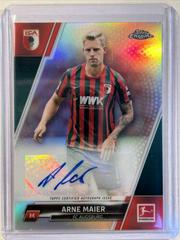 Arne Maier Soccer Cards 2021 Topps Chrome Bundesliga Autographs Prices
