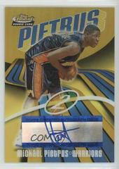 Mickael Pietrus [Autograph Gold Refractor] Basketball Cards 2003 Finest Prices