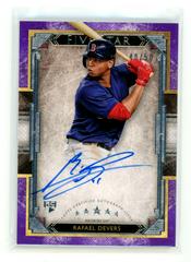 Rafael Devers [Purple] Baseball Cards 2018 Topps Five Star Autographs Prices