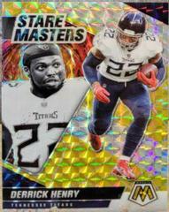 Derrick Henry #SM17 Football Cards 2021 Panini Mosaic Stare Masters Prices
