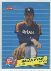 Nolan Ryan Baseball Cards 1986 Fleer Future Hall of Famers Prices
