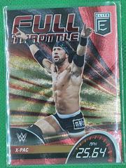 X-Pac [Red] #4 Wrestling Cards 2023 Donruss Elite WWE Full Throttle Prices