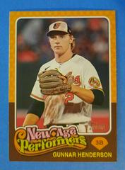 Gunnar Henderson #NAP-24 Baseball Cards 2024 Topps Heritage New Age Performer Prices