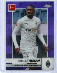 Marcus Thuram [Purple Refractor] Soccer Cards 2020 Topps Chrome Bundesliga Prices