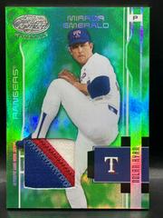 Nolan Ryan [Mirror Emerald Material] Baseball Cards 2003 Leaf Certified Materials Prices