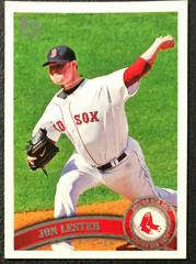 Jon Lester #3 Baseball Cards 2011 Topps Prices