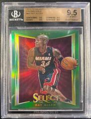 Ray Allen Green Prizm Basketball Cards 2012 Panini Select Prices