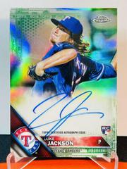 Luke Jackson [Green Refractor] #RA-LJ Baseball Cards 2016 Topps Chrome Rookie Autographs Prices