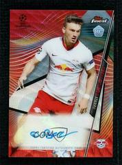 Dennis Borkowski [Red Wave Refractor] Soccer Cards 2020 Topps Finest UEFA Champions League Autographs Prices