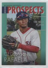 Ceddanne Rafaela [Aqua] #MP-6 Baseball Cards 2023 Bowman Modern Prospects Prices
