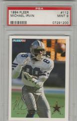 Michael Irvin #112 Football Cards 1994 Fleer Prices