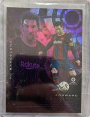 Lionel Messi [Purple Astro] Soccer Cards 2020 Panini Chronicles Illusions La Liga Prices