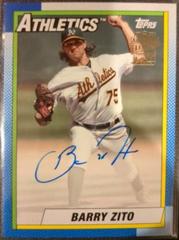 Barry Zito Baseball Cards 2023 Topps Archives 1990 Fan Favorites Autographs Prices