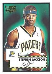 Stephen Jackson #47 Basketball Cards 2005 Topps 1952 Style Prices